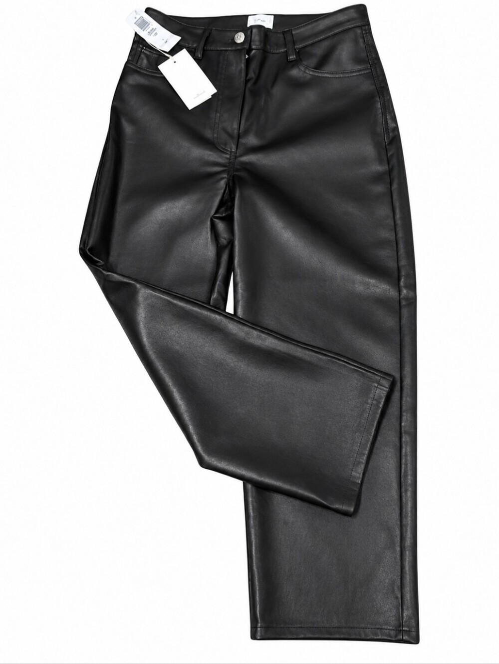 Wilfred Melina Cropped Faux Leather Pants 6 - Picture 3 of 11